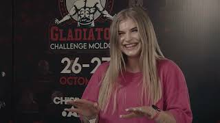 Gladiator Challenge Moldova Ediția 2  Sanda Belinschi antrenor personal [upl. by Brabazon]