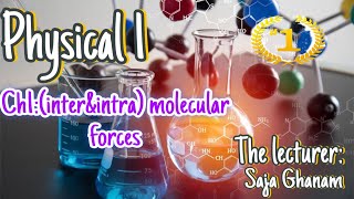 Physical1 inter amp intra molecular forces part I Saja Ghanam [upl. by Nilrev501]