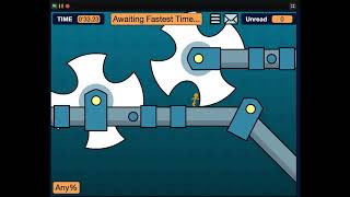 Griffpatch Massive Multiplayer Platformer Any Speedrun  12693 [upl. by Eyaf]