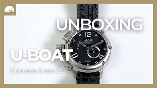 UNBOXING  UBoat Chimera Green SS [upl. by Eikin559]