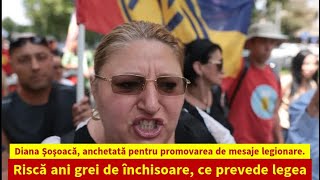 Diana Şoşoacă anchetată pentru promovarea de mesaje legionare [upl. by White155]