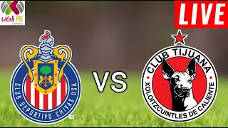 Guadalajara Chivas Women vs Club Tijuana Women Live Score l Liga Mx Women Apertura 2024 [upl. by Ainomar]