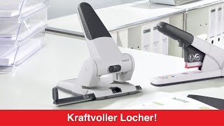 LEITZ Registraturlocher 5180 [upl. by Etnwahs]