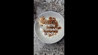 Healthy Homemade Granola [upl. by Mages825]