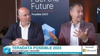 Eduardo Kassner amp Daniel Spurling Interview with theCUBE  Teradata Possible 2023 [upl. by Sayres]