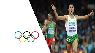 Taoufik Makhloufi ALG Wins 1500m Gold  London 2012 Olympics [upl. by Solon598]