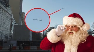 5 SANTA SIGHTINGS CAUGHT ON FILM [upl. by Sair]