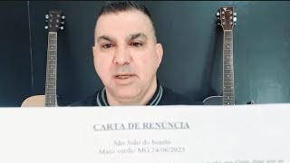 CCB CARTA DE RENÚNCIA COOPERADOR VINÍCIUS SILVA MATO VERDE MG [upl. by Holli456]