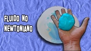 🤓Cómo hacer 💧fluido no newtoniano  🥼Experimento con maicena Experimentos Caseros [upl. by Novyad257]