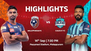 Match 5 Malappuram FC vs Calicut FC  English Highlights  Super League Kerala 2024 [upl. by Yhpos]