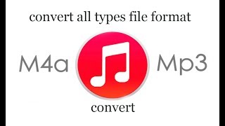 m4a to mp3 convert all types of format HINDI [upl. by Ocinemod]