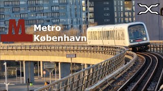 Metro København  DOT  Copenhagen  Denmark  2022  Driverless metro [upl. by Aleekahs]