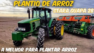 NOVA plantadeira Stara guapa 28 pneumática plantio direto 🌾💪🇧🇷 [upl. by Afatsum]