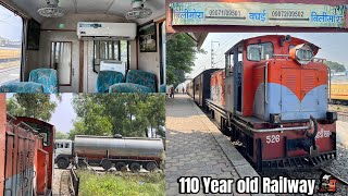 Narrow Gauge Train Journey in Gujarat  Bilimora  Waghai Passenger  110yr old Railway line  ZDM5 [upl. by Melda]