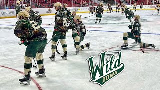 Iowa Wild Warmup 12422 [upl. by Oys593]