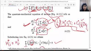 L23 Hermiticity of Hamiltonian Matrix [upl. by Mukund]