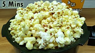 5 Mins Homemade Butter Popcorn in Cooker in Easy Steps  Lockdown Special  Kanaks Kitchen [upl. by Dasteel]