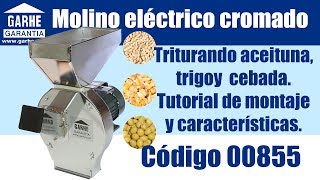 Molino triturador electrico de GARHE S A Electric crusher Ref 00855 [upl. by Maurie]