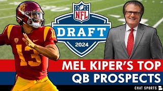 UPDATED Mel Kiper QB Rankings For 2023 NFL Draft  Top 10 QB Prospects Ft Caleb Williams Drake Maye [upl. by Julietta669]