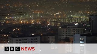 Israel has hit Tehran and other sites in Iran with retaliatory air strikes  BBC News [upl. by Treblih205]