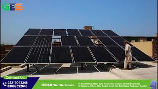 solar installation GenElectronicspk [upl. by Domenic]