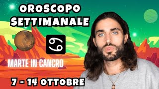 OROSCOPO DELLA SETTIMANA DAL 7 AL 14 OTTOBRE [upl. by Laflam]