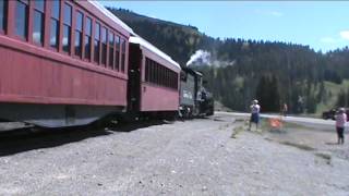 Cumbres and Toltec Cumbres pass July 20 2012 [upl. by Aubin805]