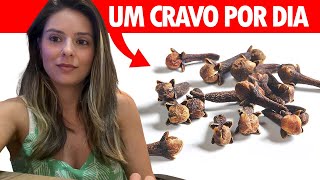 O QUE A CONTECE SE VOCÊ MASTIGAR UM CRAVO POR DIA CRAVO CURA H PYLORI  Dra Luiza Pettinelli [upl. by Ahtenek]