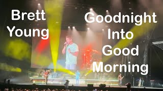 Goodnight into good morning  Brett Young  Summer Tour  Iowa State Fair  August 12 2024 [upl. by Isle521]