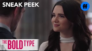 The Bold Type  Season 1 Episode 4 Sneak Peek Jane And Pinstripe Discuss Their Date  Freeform [upl. by Gessner479]