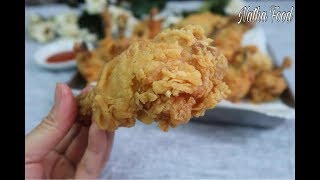 Gà rán siêu giòn cánh gà giòn rút xương y như đùi gà KFC Fried chicken Natha Food [upl. by Bond]