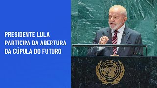 Presidente Lula participa da abertura da Cúpula do Futuro [upl. by Daiz91]