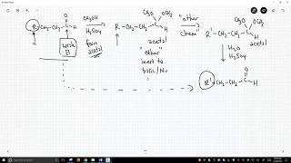 acetals and ketals as protecting groups [upl. by Nitsirt]