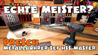 Presch Metallbohrer Set HSS Master 19tlg [upl. by Nnhoj235]