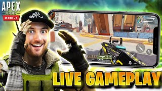 Apex Legends Mobile SOFT LAUNCH GAMEPLAY iOSMax Settings [upl. by Asetal]