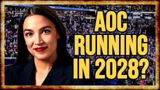 Will AOC Run For PRESIDENT in 2028  w Michael Tracey [upl. by Aihsemak727]