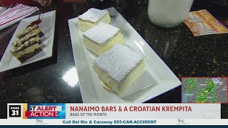 Bake of the Month Nanaimo Bars and Croatian Krempita [upl. by Dyob]