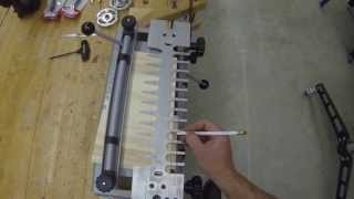 Through Dovetail Joinery PorterCable Jig Festool Router [upl. by Burtis]