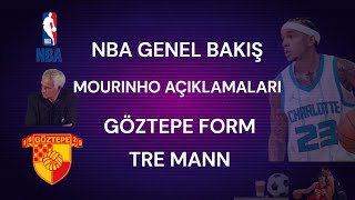 YENİ IVERSON TRE MANN  NBA GENEL BAKIŞ  GÖZTEPE  MOURINHO AÇIKLAMALAR  KAHVE YANI SPOR [upl. by Eetsud740]