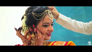 Marathi cinematic wedding highlights  Shivani  Rohit  MUMBAI  Music ajay atul [upl. by Aketahs]