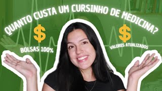 QUANTO CUSTA UM CURSINHO PRESENCIAL DE MEDICINA  VALORES ATUALIZADOS [upl. by Tena]