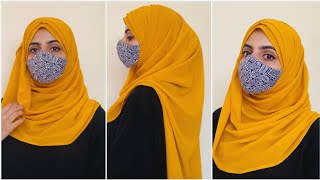 Everyday Hijab Tutorial amp How I Do My Hijab  Layered hijab Style [upl. by Abbi]