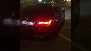 BMW 750LI Xdrive F02 stage 2 Exhaust tuned [upl. by Alecram273]