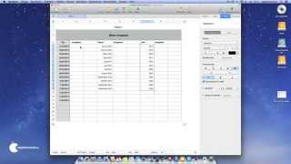 Numbers iWork Zellen automatisch ausfüllen [upl. by Reggie]
