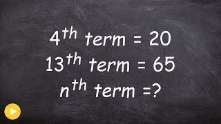 How do you find the formula for the nth term of an arithmetic sequence [upl. by Anesor]