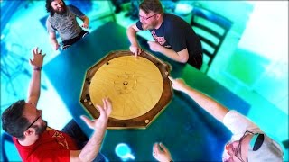 Crokinole GAME NIGHT [upl. by Aihtnis]