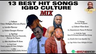 13 BEST HIT SONGS IGBO CULTURE MIXTAPE 2023 BY DJ S SHINE BEST FT UMU OBILIGBOFLAVOURANYIDOS [upl. by Auginahs]