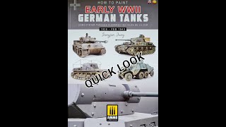 How to paint early WWII German tanks 19361943 Book review [upl. by Hess704]