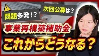 【事業再構築補助金】これからどうなる？次年度の予定は？ [upl. by Ramad813]