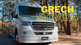 Grech RV Strada  Mercedes Sprinter Camper Van  Luxury Class B Motorhome [upl. by Anyat]